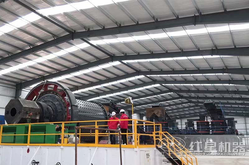 紅星球磨機選礦應用現場