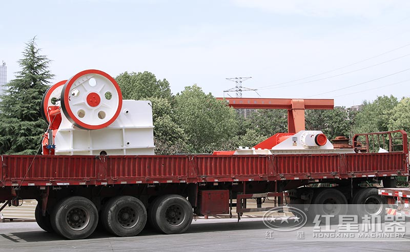 紅星機器青石粉碎機發貨中