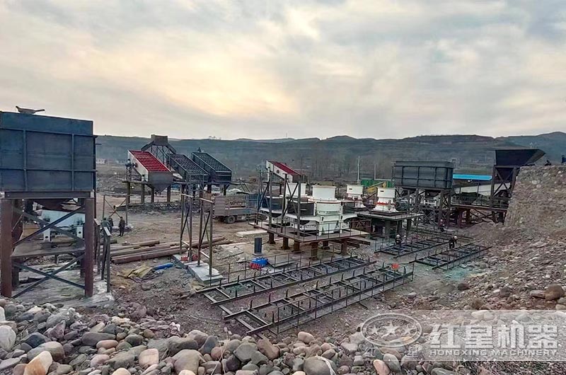 固定砂石生產線現場 固定砂石生產線現場