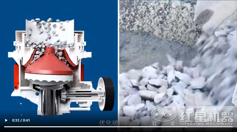 圓錐破進(jìn)料范圍大