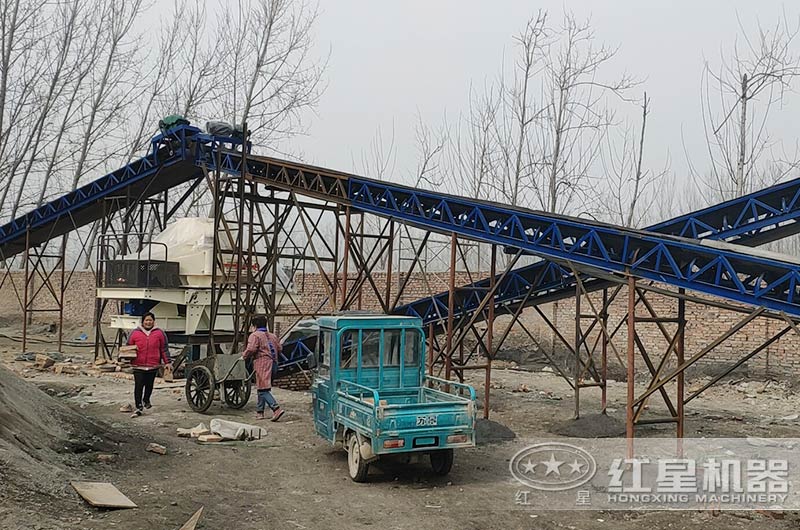 制砂加工生產客戶現場