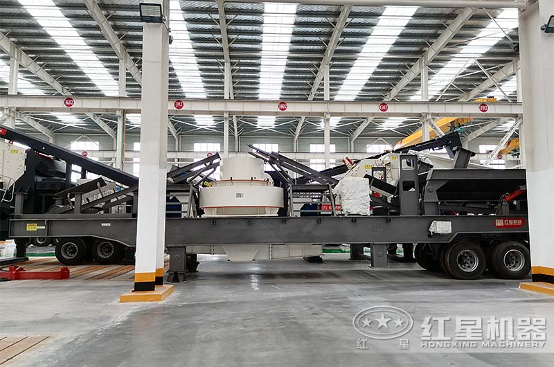 移動式制砂機車間實拍