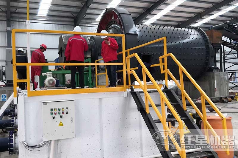 棒磨機(jī)現(xiàn)場