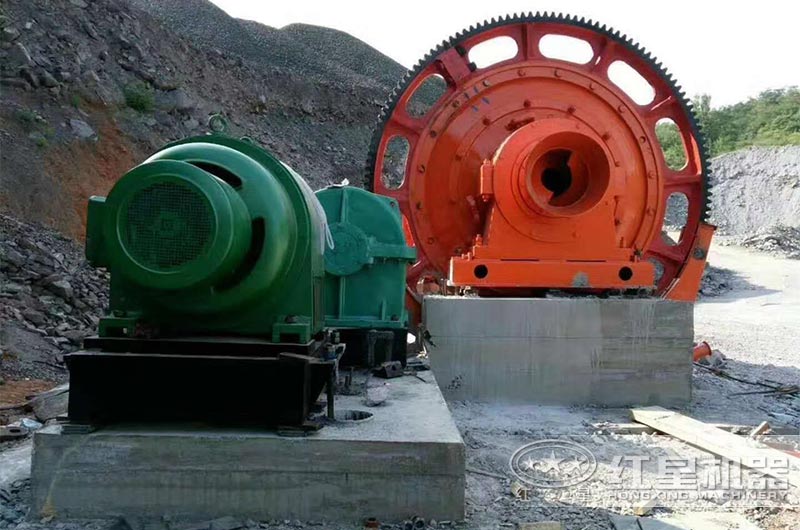 蒙古150t/d鐵礦尾礦項目現場