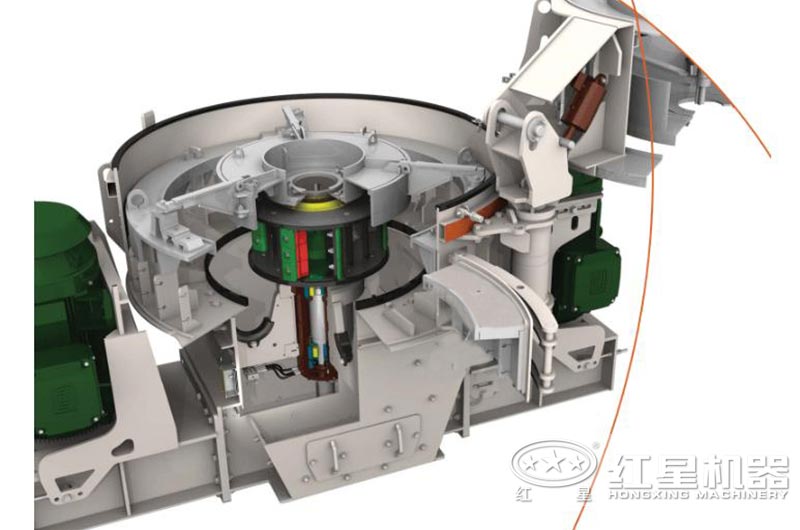方解石制砂機(jī)內(nèi)部結(jié)構(gòu) 方解石制砂機(jī)內(nèi)部結(jié)構(gòu)