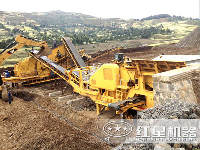 大理石生產(chǎn)線安裝現(xiàn)場(chǎng)