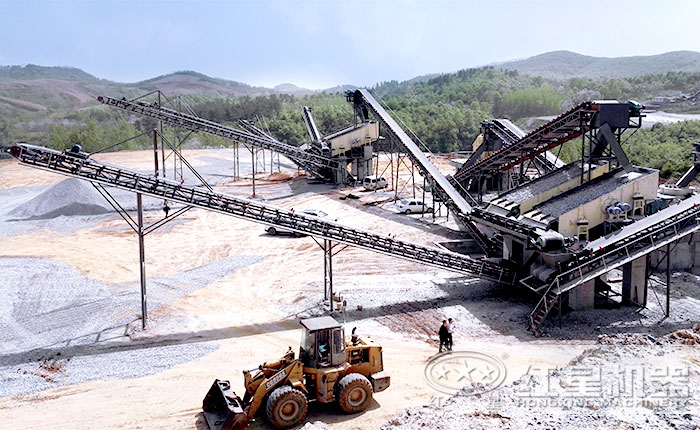 南陽破碎生產線現場 南陽破碎生產線現場