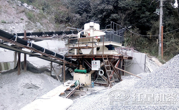 福建破碎制砂生產線現場 福建破碎制砂生產線現場