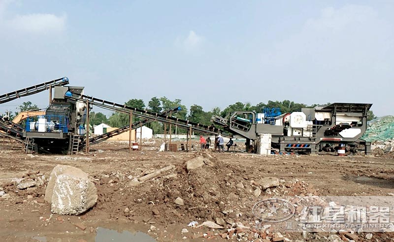 移動式建筑垃圾處理場