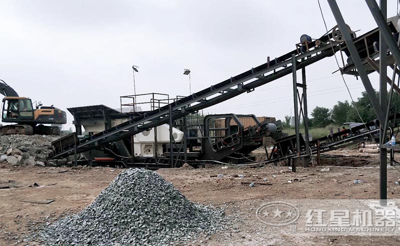 青石破碎生產(chǎn)線