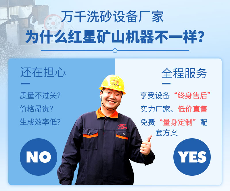 紅星機器洗砂設備價格低，服務齊全