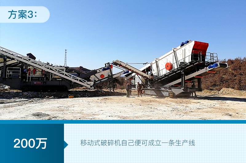 時產500噸的砂石生產線配置