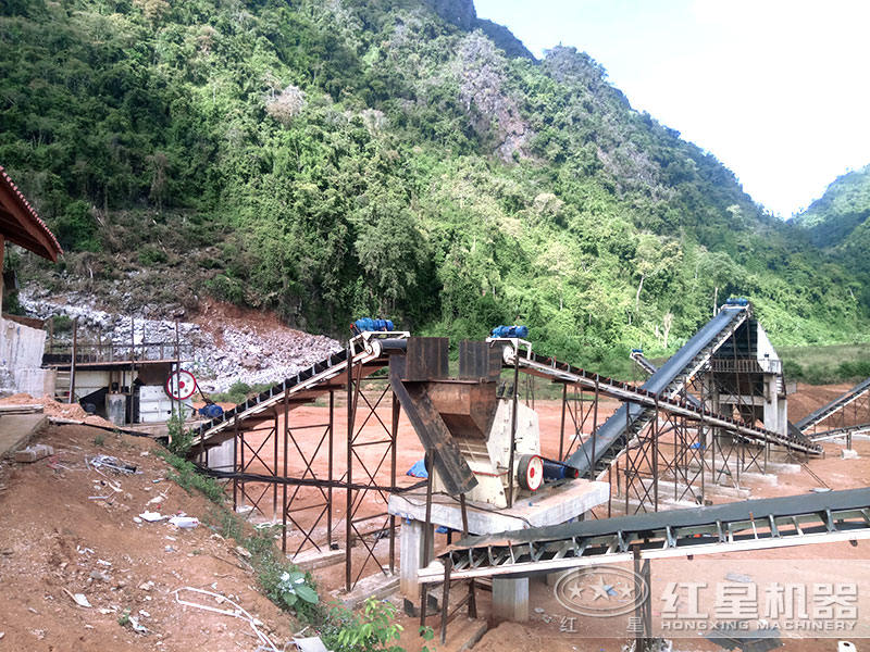 小型顎式破碎機+小型反擊破碎機