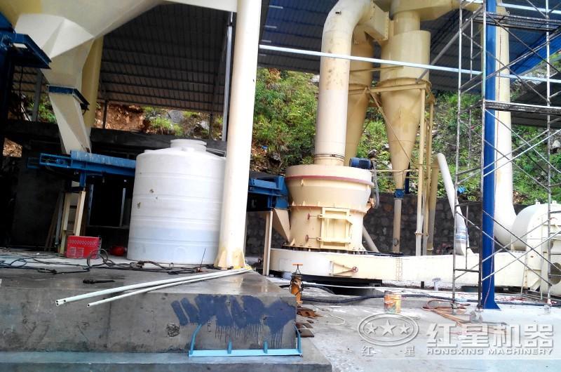 磨粉機作業現場