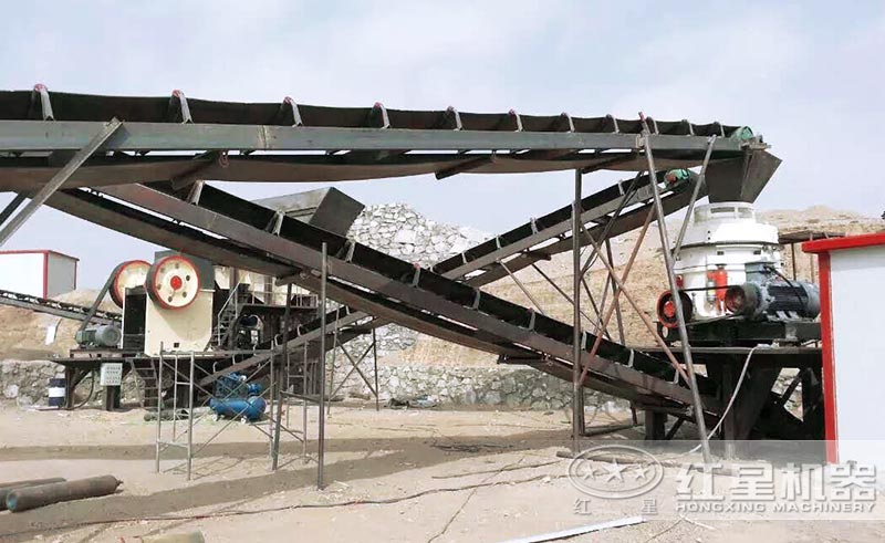 砂石生產線選擇的設備不同，沙石生產線價格不一