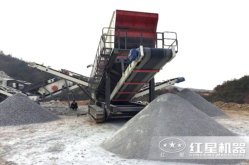 制砂生產線現場