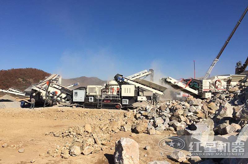 山東移動式制砂生產線