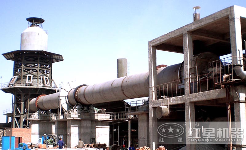 環保回轉窯客戶現場圖