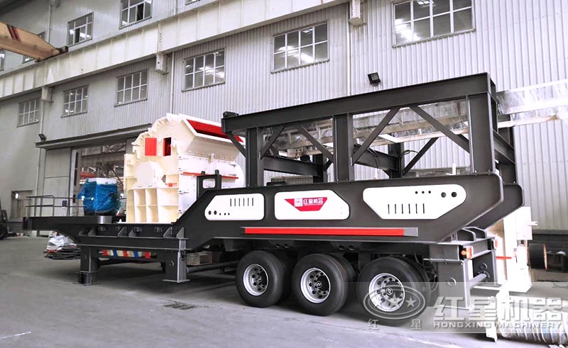 輪胎式移動(dòng)破碎站 輪胎式移動(dòng)破碎站