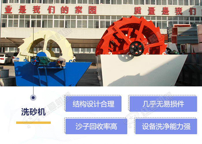 洗砂機優勢