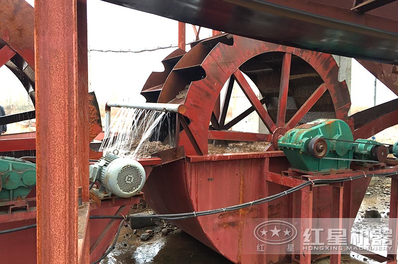 沙石分離機現(xiàn)場實拍