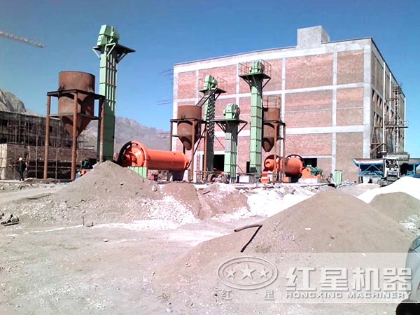 水泥磨設備作業現場