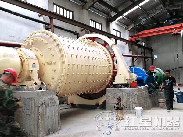 陶瓷球磨機(jī)現(xiàn)場