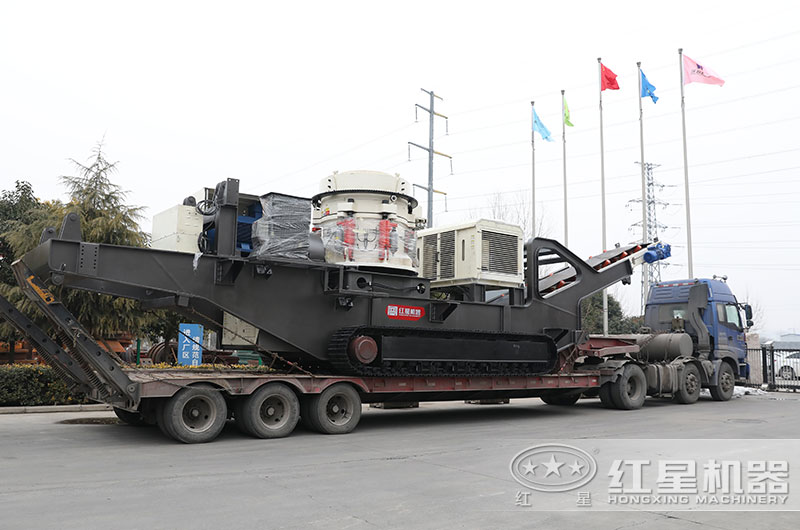 履帶式移動破發貨了