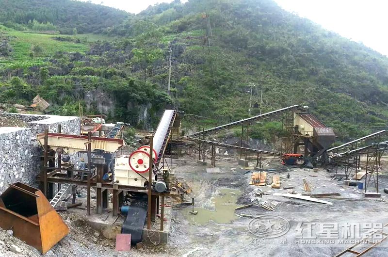 細顎式破碎機生產線