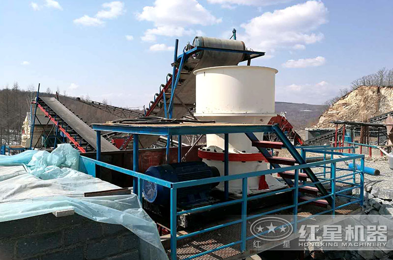 山東單缸圓錐破現場 山東單缸圓錐破現場