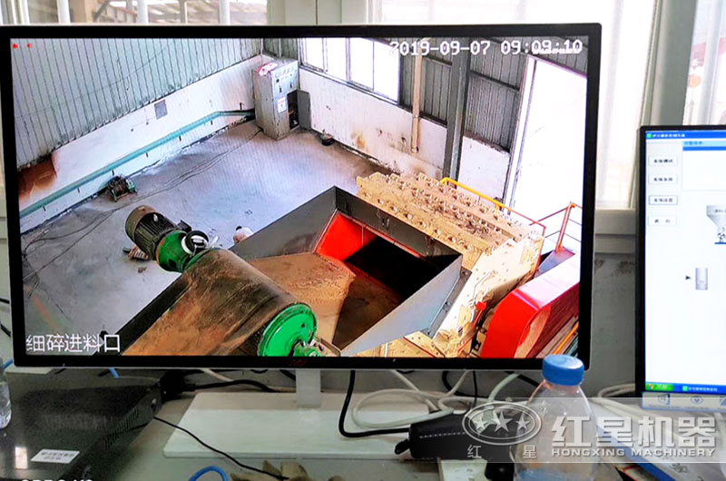 液壓箱式細碎機電子屏監控 液壓箱式細碎機電子屏監控