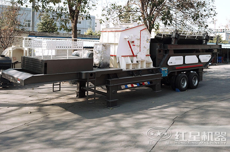 輪胎式移動粉沙一體機現貨