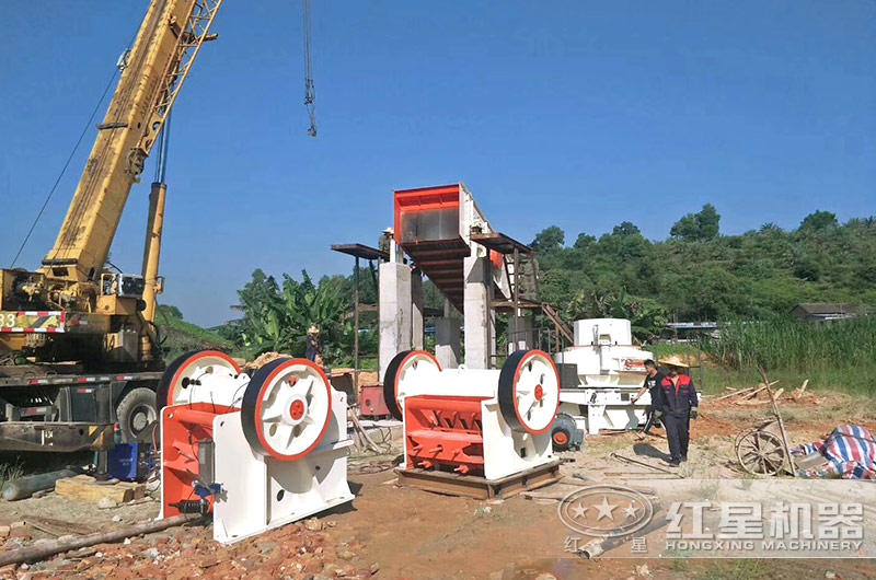 鄂破作為頭破設(shè)備在安裝中
