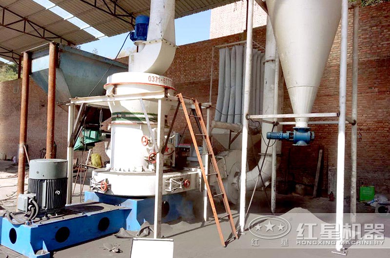 HGM超細(xì)磨生產(chǎn)碳酸鈣廣西現(xiàn)場(chǎng)