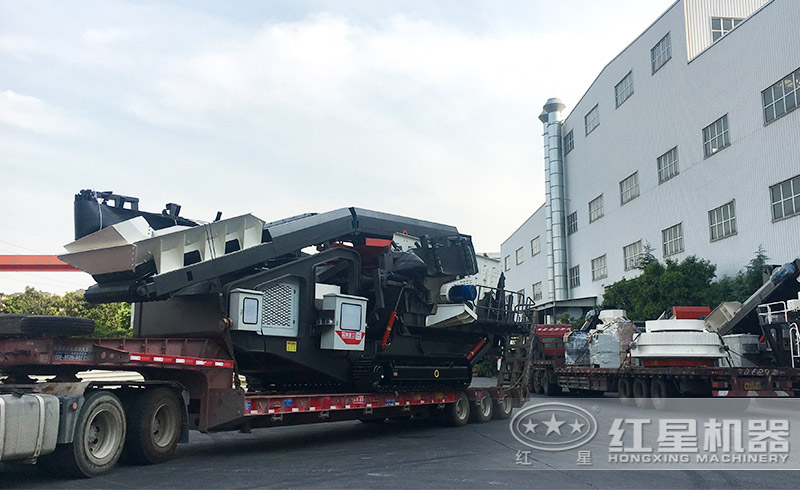 移動制砂生產機發貨