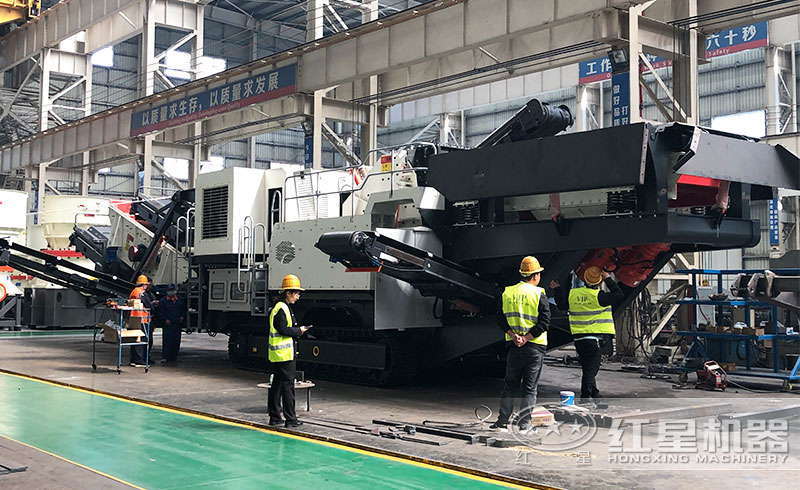 用戶考察移動破碎站