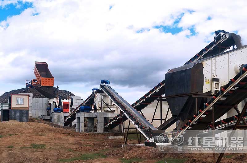 顎式破碎機(jī)與反擊式破碎機(jī)組合方案