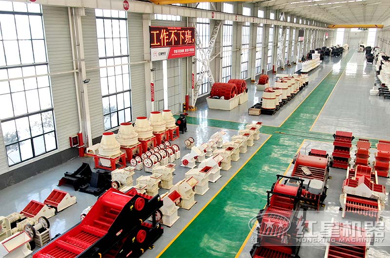 小型制砂機(jī)車(chē)間