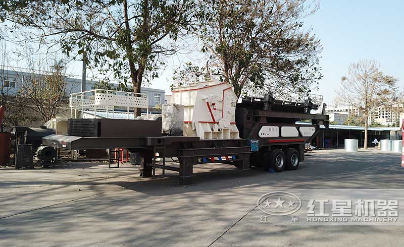 小型移動反擊式碎石機