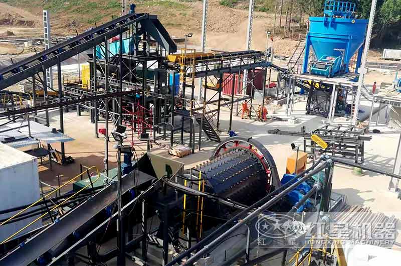 2.1x4.5米球磨機現場