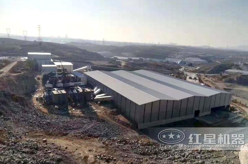 廣西時產600噸精品砂石生產線現場 廣西時產600噸精品砂石生產線現場