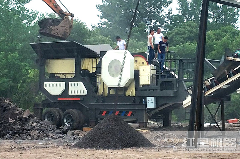 煤炭破碎機(jī)處理現(xiàn)場