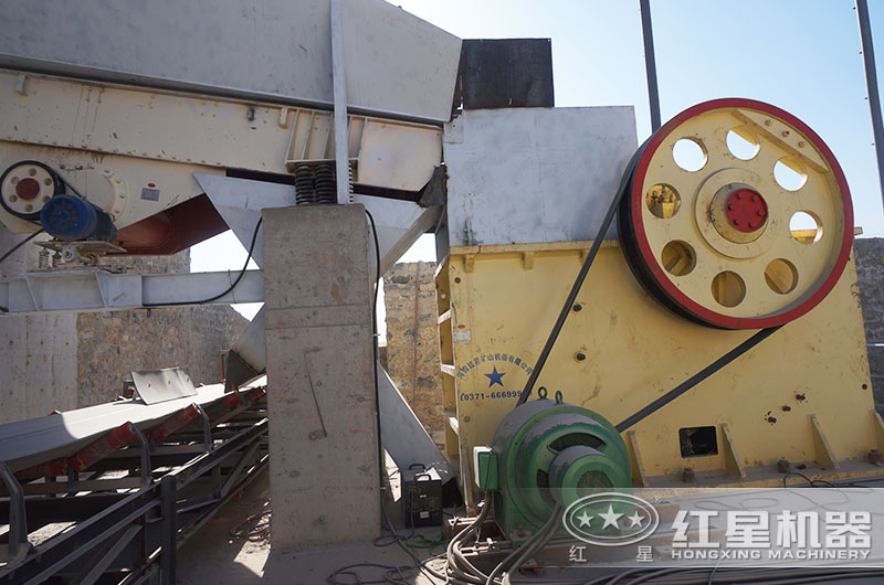 大型1215鄂破機作業現場實拍