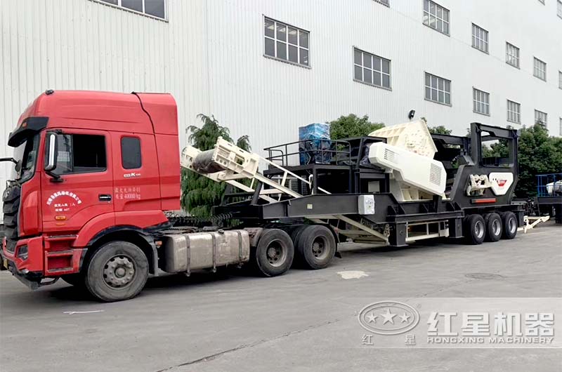 紅星機器新款移動重錘式破碎機 紅星機器新款移動重錘式破碎機