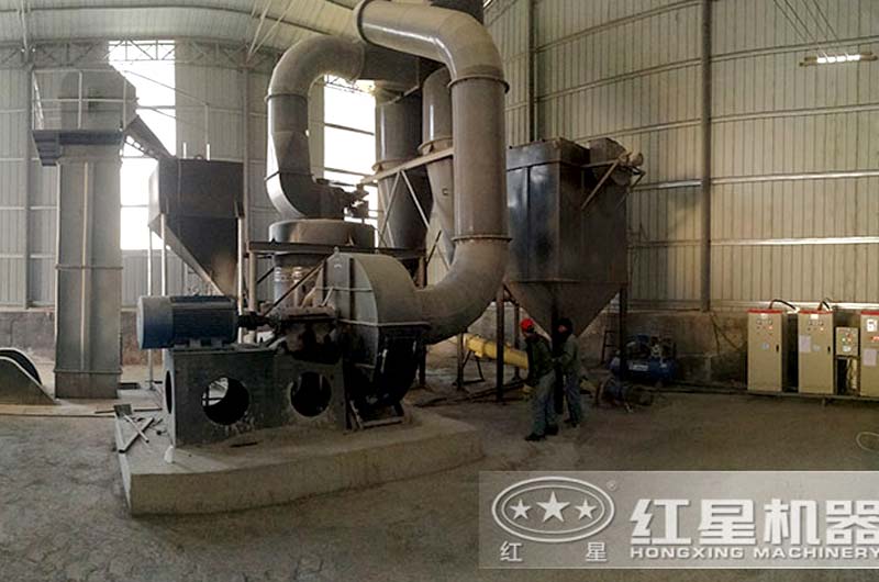 大理石加工成粉設(shè)備現(xiàn)場(chǎng)