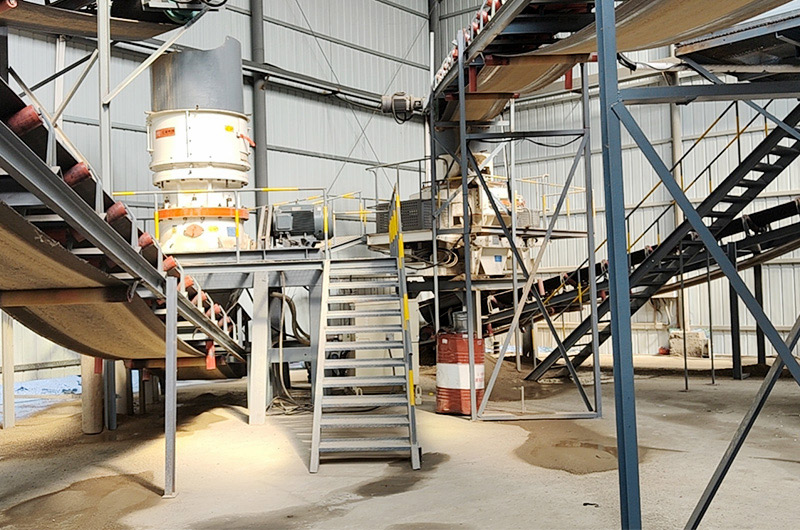 砂石骨料生產線現場