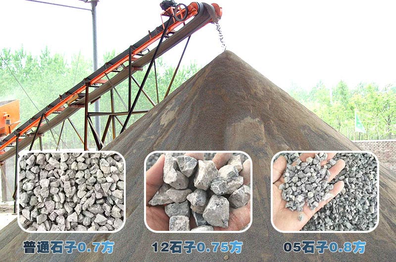 不同規(guī)格的砂石骨料成品有不同的銷售單價 不同規(guī)格的砂石骨料成品有不同的銷售單價