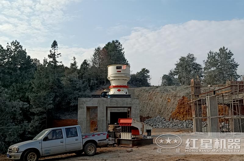 圓錐破碎機現場