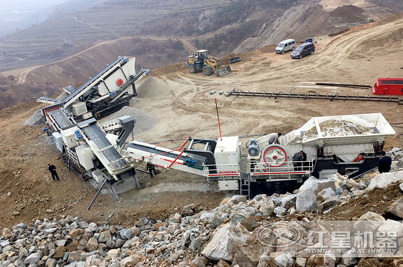 時產150噸履帶移動破碎站 時產150噸履帶移動破碎站