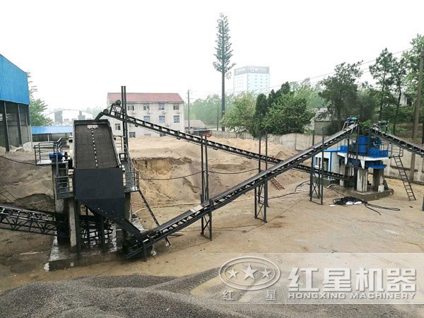 砂石生產線---紅星客戶現場